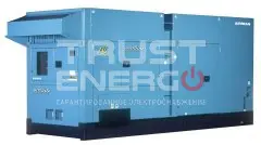 Дизельный генератор Airman SDG500S с АВР В кожухе Komatsu SAA6D140E-3-B