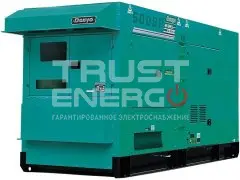 Дизельный генератор Denyo DCA-500SPK с АВР В кожухе Komatsu  trustenergo.ru