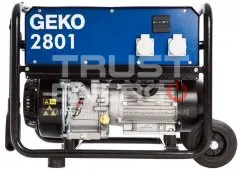 Бензиновый генератор Geko 2801 E-A/SHBA Открытая на раме Briggs&Stratton Vanguard 950 trustenergo.ru
