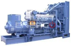 Дизельный генератор Mitsubishi MGS1500B (2000 кВа) Открытая на раме Mitsubishi S16R-PTA-S trustenergo.ru