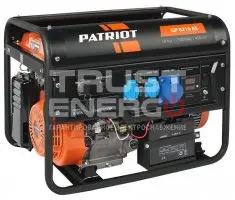 Бензиновый генератор PATRIOT GP 8210AE Открытая на раме Patriot  trustenergo.ru
