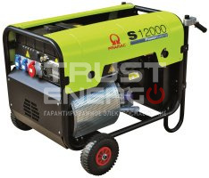 Бензиновый генератор Pramac S12000 AUTO Открытая на раме Honda GX630 trustenergo.ru
